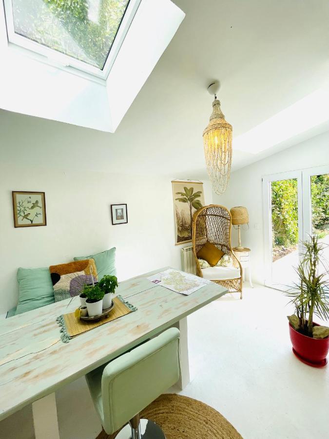 Villa Cabanon Aloe Avec Piscine Chauffee & Bain Nordique Veaux Exterior foto